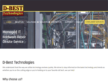 Tablet Screenshot of dbest.com